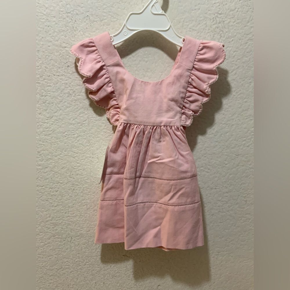 sophie and lucas Ruffle Backless Sleeveless Dress